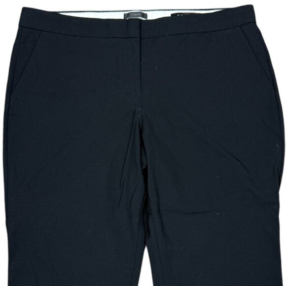 J. CREW Women's EUC Tollegno 1900 Paley Pant in Italian Stretch Wool | Size 14 - Picture 4 of 10